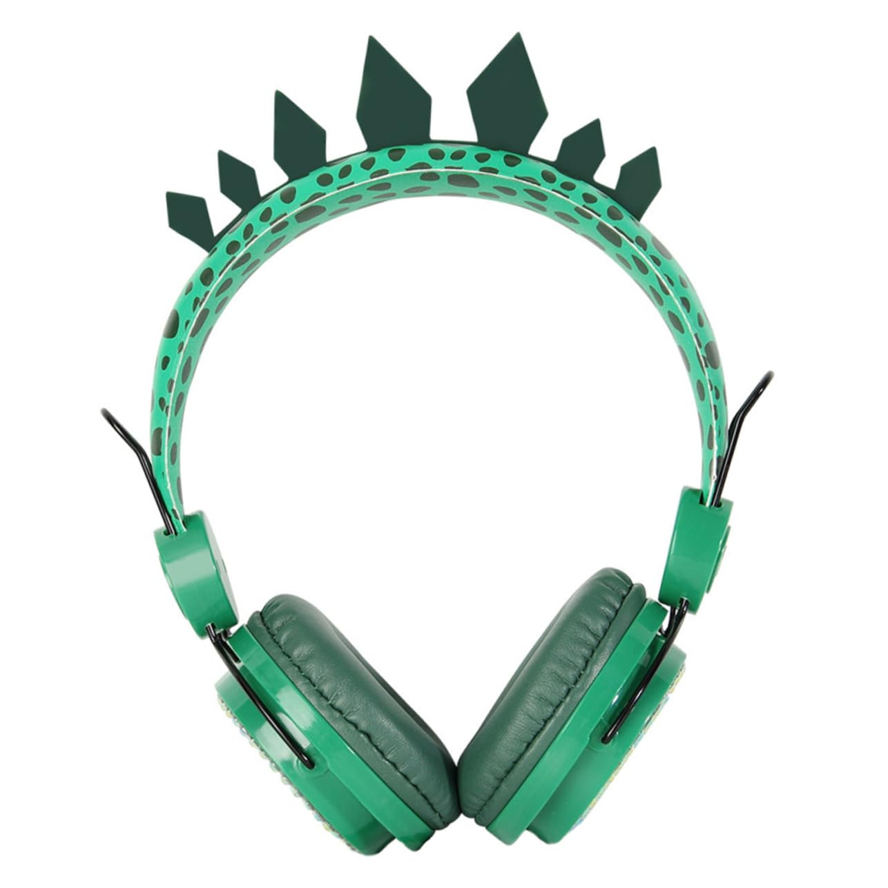 ARTIBETTER Headphones Kid Safe Headphone Halloween Headphone Halloween Headpiece Rhinestone Headphone with Mic Cartoon Headphone over Ear Headphone Earphones for Travel Abs Child Headset