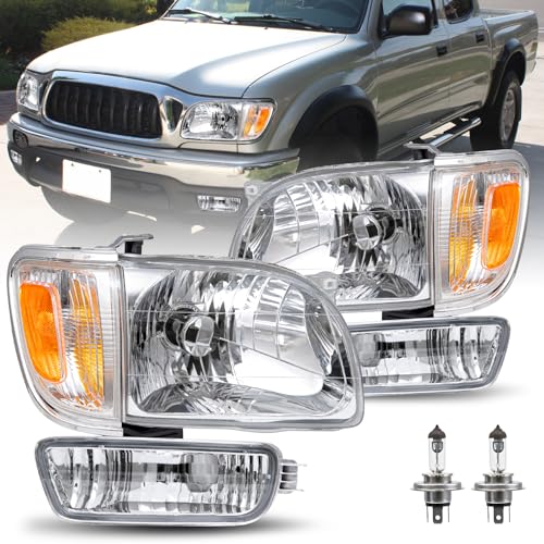 Image of JSBOYAT Headlight Assembly for 2001-2004 Toyota Tacoma CSL + BL