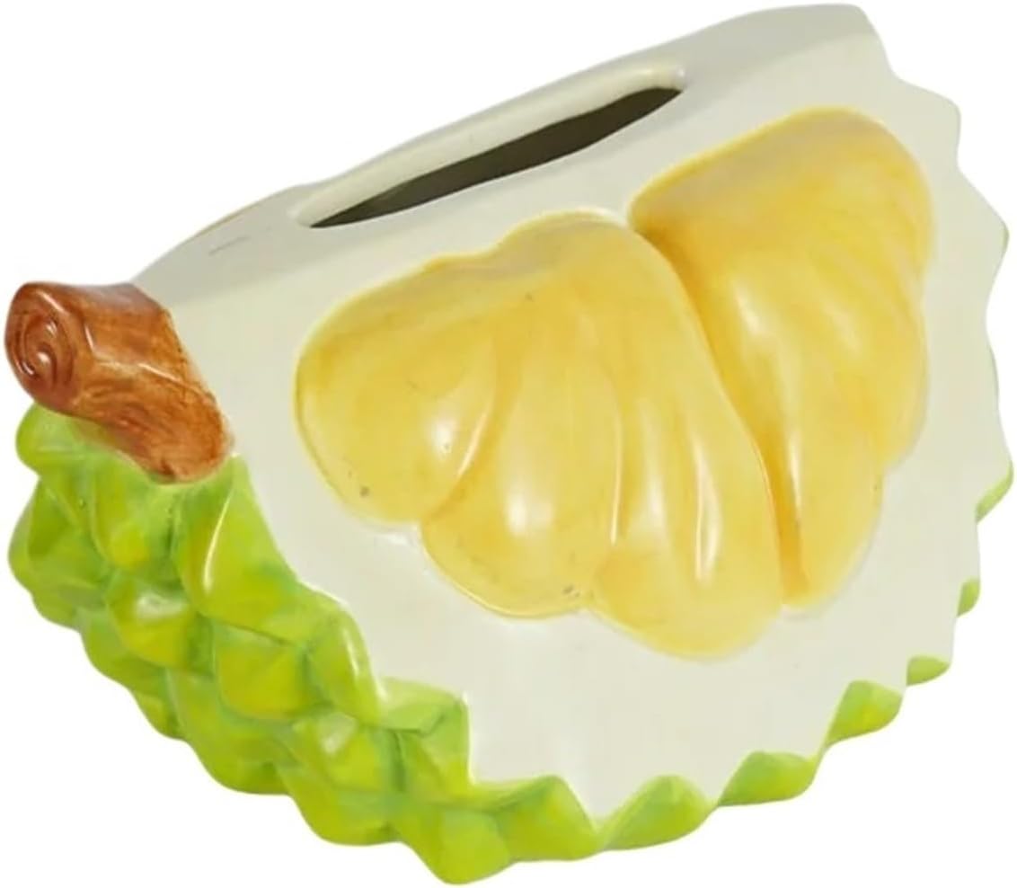 Durian Tissue Box Creative Fruit Shape Home Decor for Room Dining Table Paper Dispenser