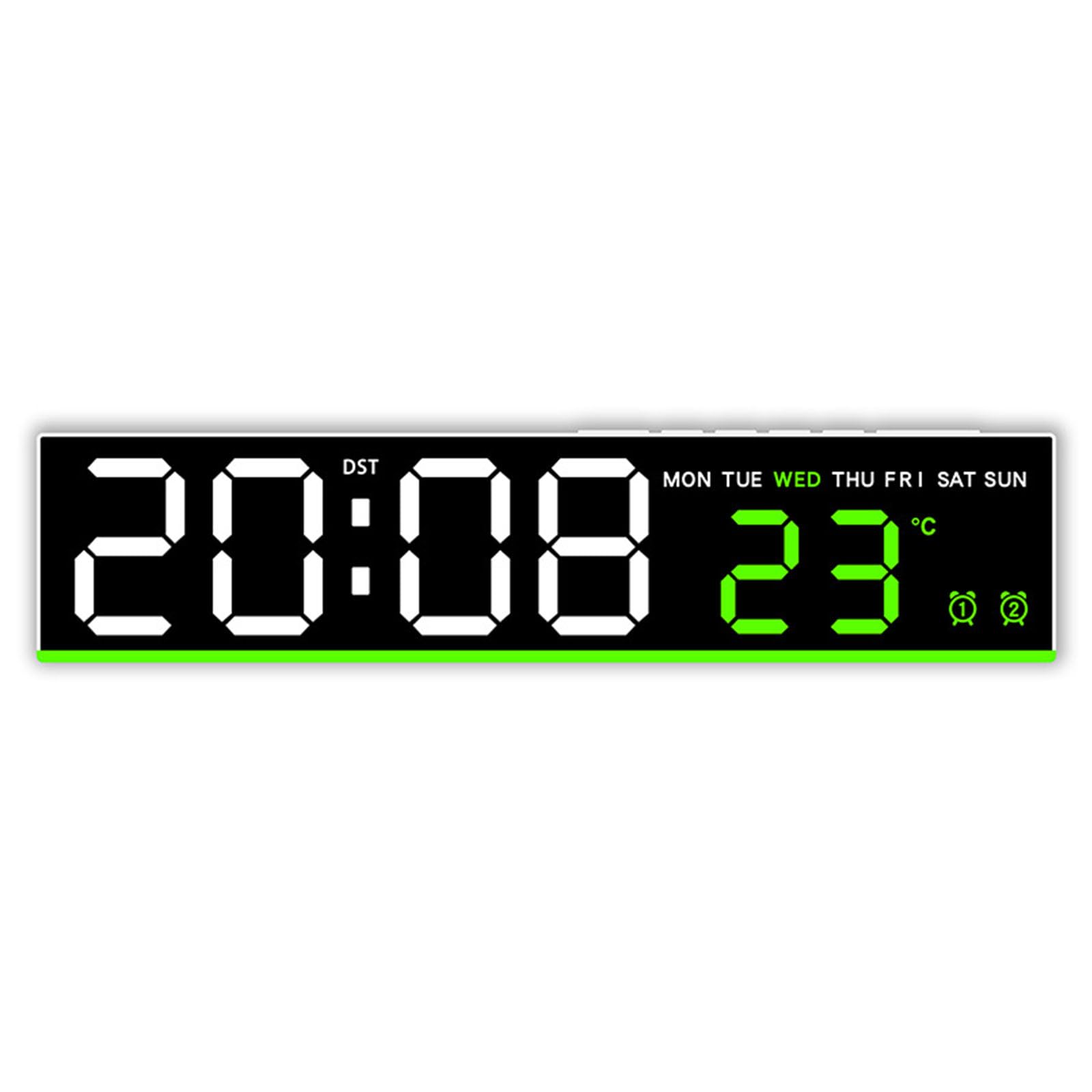 Hsyzygian Multifunctional Digital Alarm Clock Featuring Touch Control and Soft LED Nightlight Alarm Clock Bedlight