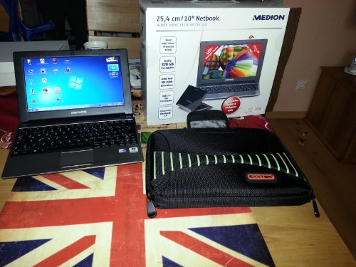 MEDION MD 98722 E1230 Netbook 10\"/ 25cm LED 320GB 1,6GHz 1GB Bluetooth USB 3.0 ° Windows 7 Starter ° MultiTouchPad ° Cardreader ° 16:9 MEDION MD 98722 E1230 Netbook 10\"/ 25cm LED 320GB 1,6GHz 1GB Bluetooth USB 3.0 ° Windows 7 Starter ° MultiTouchPad ° Cardreader ° 16:9