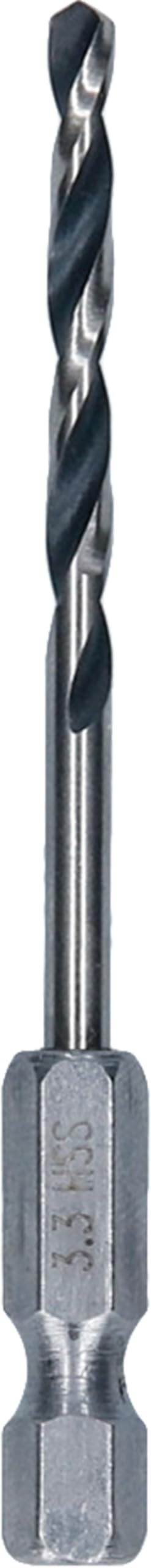 Metal HSS, HEX, 3.3mm, 1 Pc
