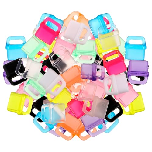 Qianyu 30 Pcs USB C Dust Plug Colorful Type C Charging Port Anti Dust Cover Plastic Plugs Cover...