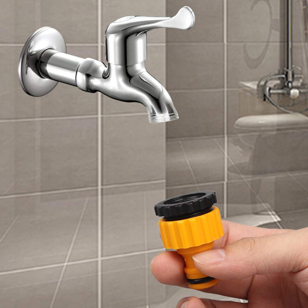 Buy Hose Connector Fitting Set, Plastic Garden Hose Tap Connector Kit for Join Garden Hose Pipe