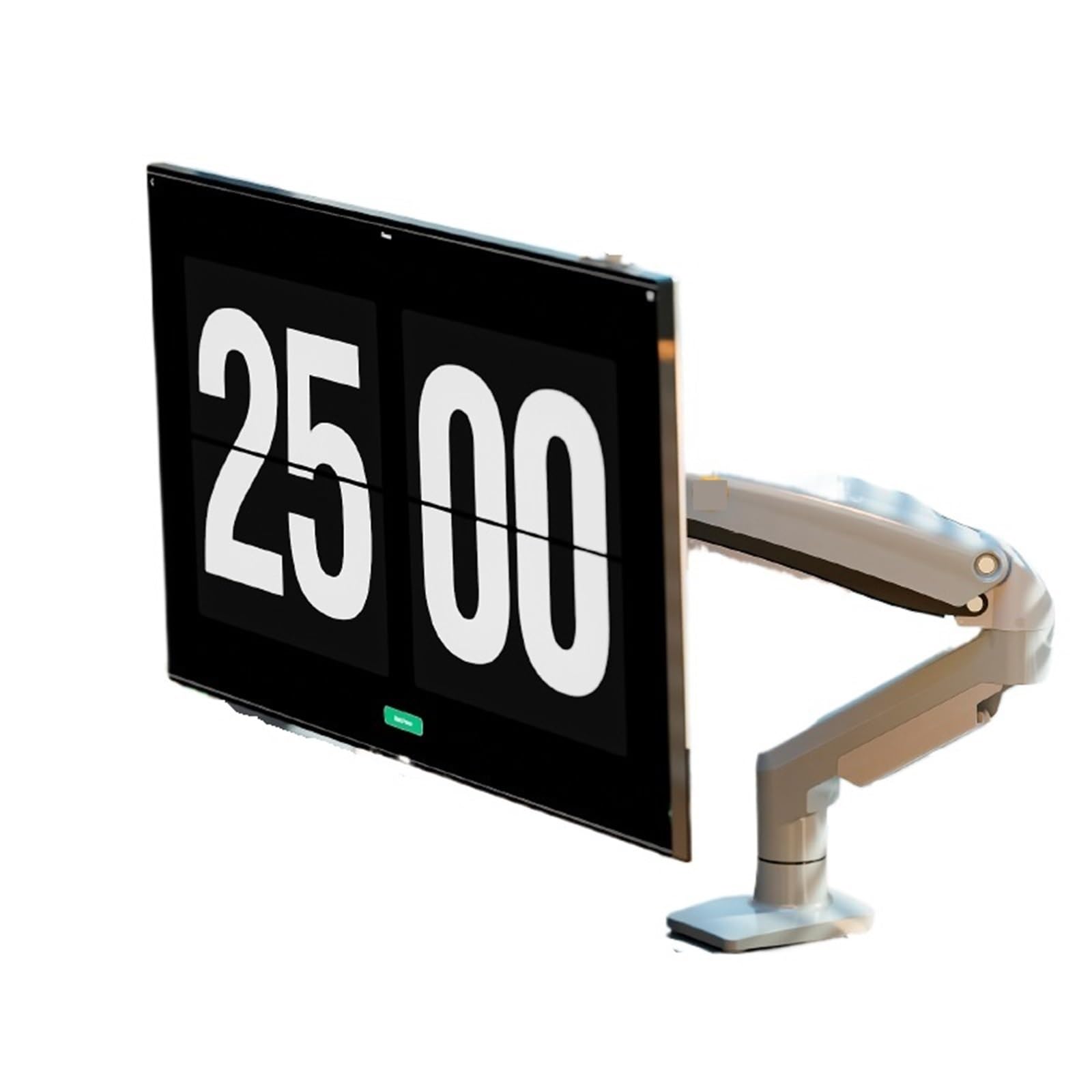YLUPVT F80 monitor stand mechanical arm cantilever computer screen height increase lifting rotation stretching free punching(Lake blue)
