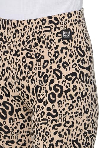 HUGO Women's Nalentine Flared Jacquard Trousers3