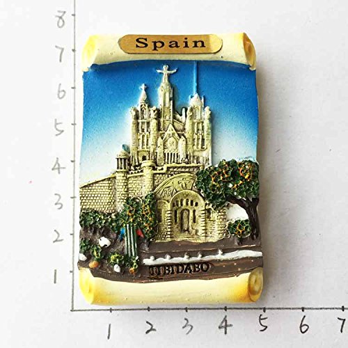 Cordova 3D Cordova Spagna Frigorifero Magnete Frigo Souvenir turistici Mestiere in Resina Fatti a Mano Adesivi magnetici Casa Cucina Decorazione Regalo di Viaggio