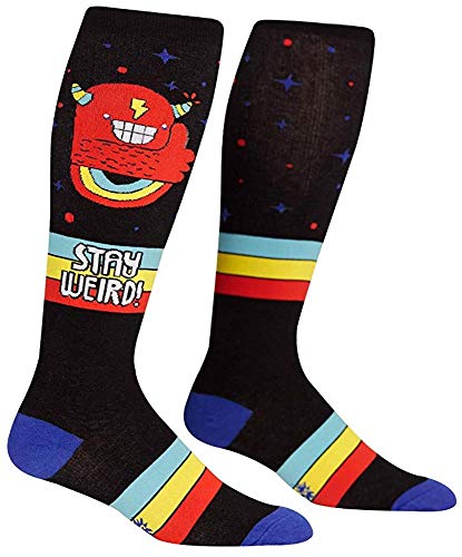 Sock It to Me, Super Fun, Extra Wide Calf Stretch, Unisex Knee High Socks
