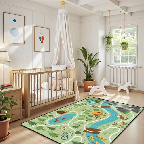 Tapete decorativo de poliéster 3x5 ft miniatura 2
