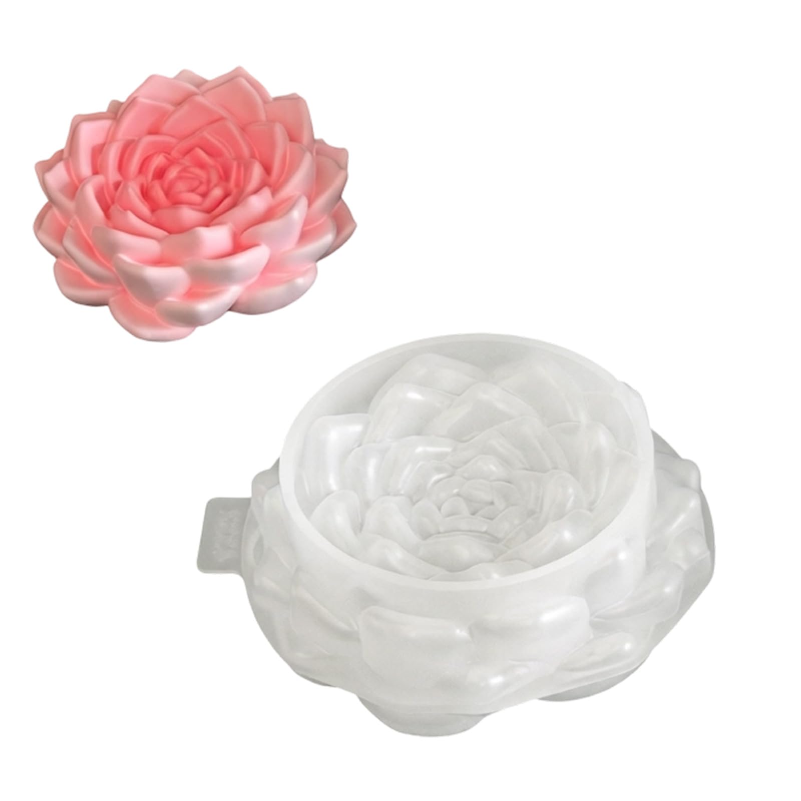 YTtkku Bowl Silicone Molds Flower Planter Silicone Molds for Cup Decorative Bowl Gypsum Ornaments Making Cast