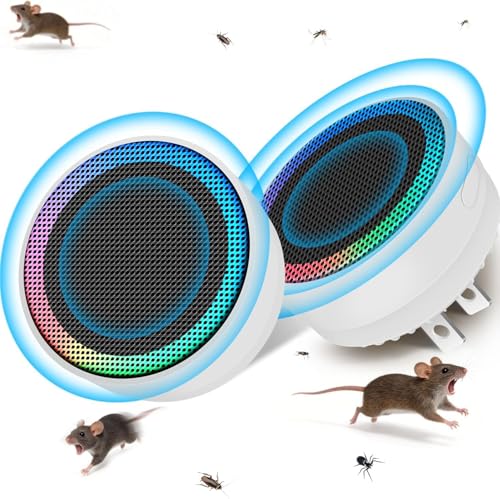 Image of Ultrasonic Pest Control Repellent 2026 Upgraded,Mice Traps Indoor Plug in,Electronic Mouse Repellent Devices for Mouse,Rodent,Roach,Mice,Mosquito,Spider,Rat Repellent for Home