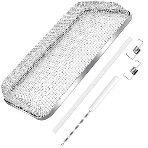 Caravista RV Furnace Vent Screen - Heavy-Duty Stainless Steel RV Heater Vent Cover with Installation Tool - Flying Mesh Cover for Camper (7.5 x 4.1 x 1.3 Inch 1 Pack)