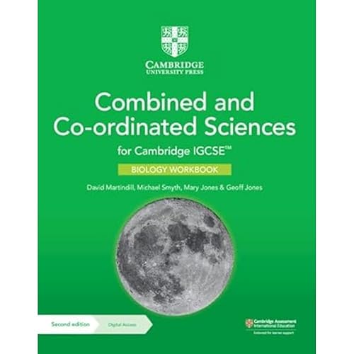 Cambridge IGCSE™ Combined and Co-ordinated Sciences Biology Workbook with Digital Access (2 Years) (Cambridge International IGCSE)