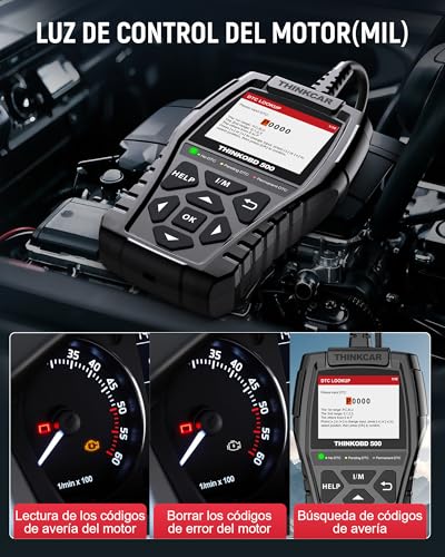 Diagnosis OBD2 coche multimarca ThinkOBD 500 para protocolos EOBD 5