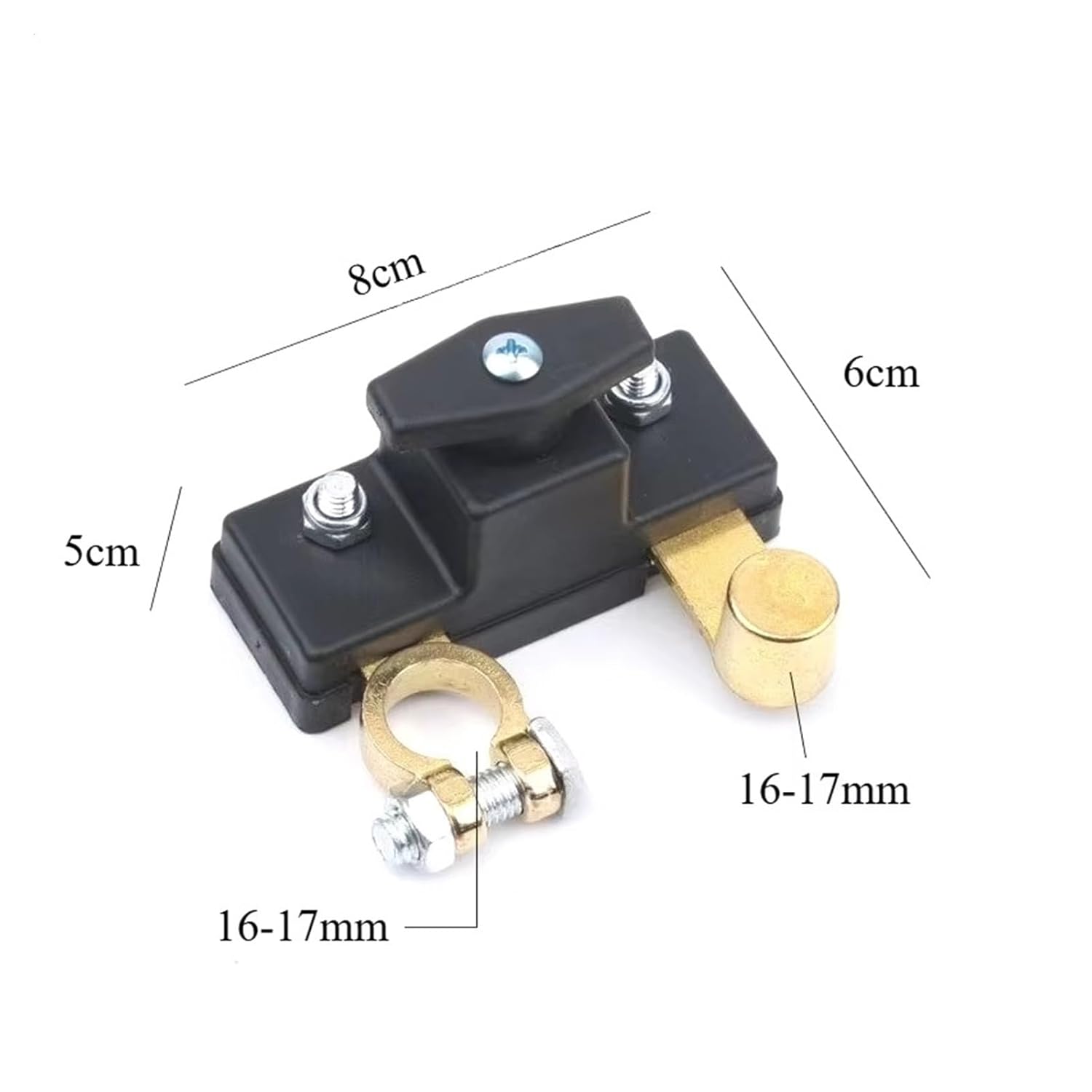 Car Battery Disconnect Switch Manual Circuit Breaker Anti-Power Off Leakage Protector Universal Parts 6V/12V/24V
