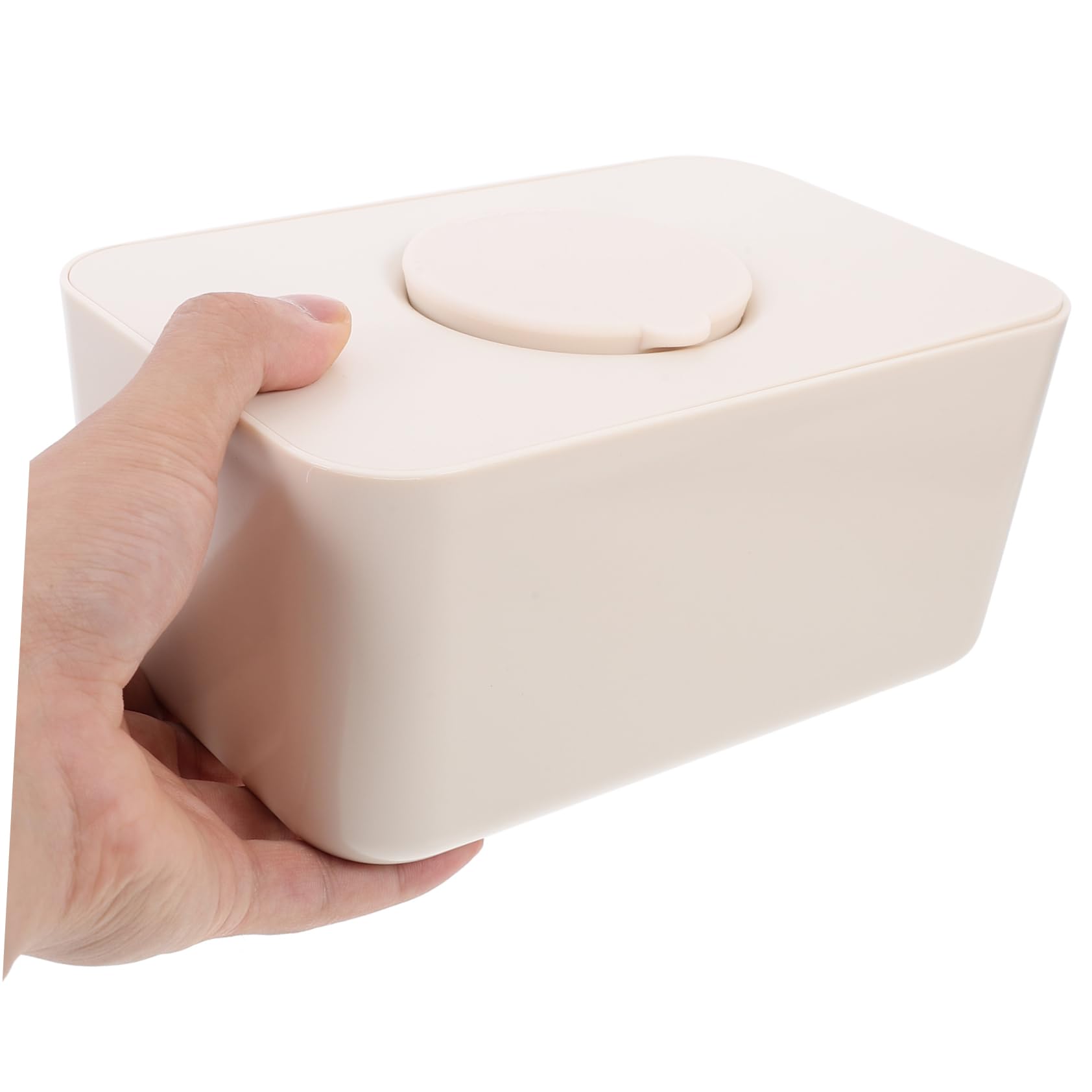 Sosoport Caja Dispensadora de Toallitas Húmedas de Silicona con Tapa Hermética Resistente y Versátil para Coche Oficina y Hogar Protección y Conservación de Pañuelos y Pañuelos de