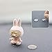 Car Interior Ornaments, Display Screen Ornaments, Center Console, car Computer, TV, Cartoon, Yoga Cloth, Interior Figurines, 4.5 * 3cm*5 Pieces