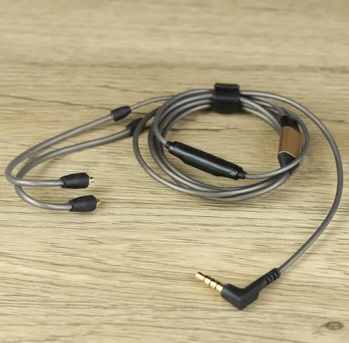 eplacement Audio Cable Extension Cord Line for Sennheiser ie200 ie300 ie600 ie900 akg n5005 Headphones,Headphone Accessories (3.5mm Connector)