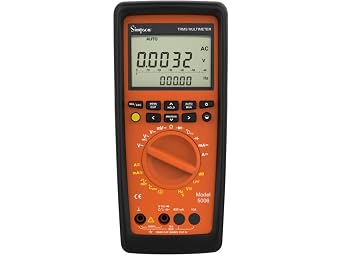 Simpson TRMS Digital Portable MULTIMETER; 5006; CAT III 1000V;CAT IV 600V & TRMS W/Backlit
