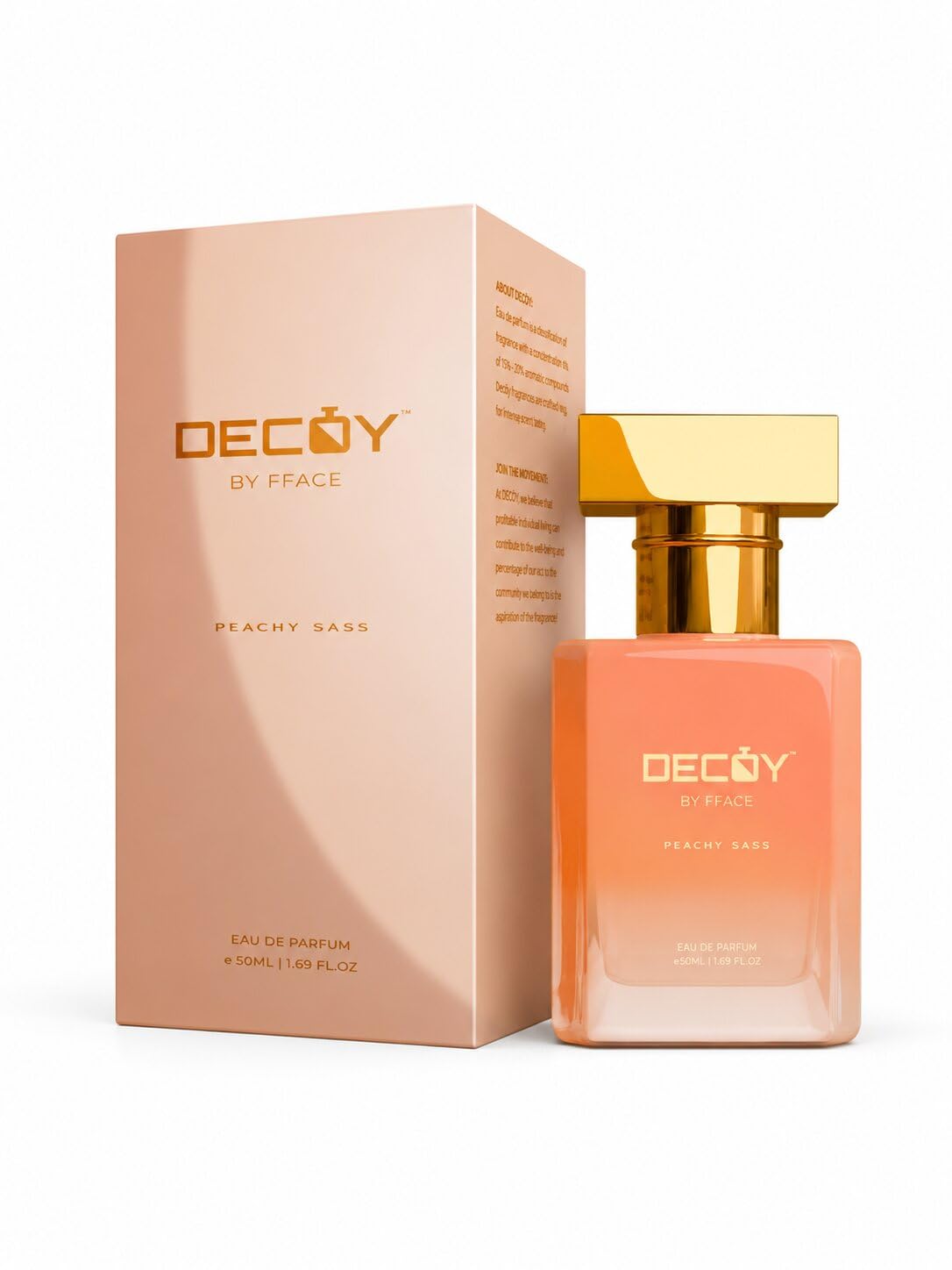 Decoy by FFACE Eau De Parfum | Peachy Sass (50 ML) | Unisex Fragrance with Neroli, Raspberry, Patchouli, Jasmine, Orange Blossom & Honey | Long-Lasting, Premium Perfume for Men & Women-image-25