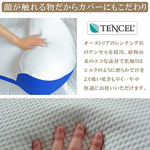 【ほぼ新品】BlueBlood ブルーブラッド ピロー プラーナ prana 巻き肩・猫背を伸ばすマットレスピロー ［ブルーブラッド Prana