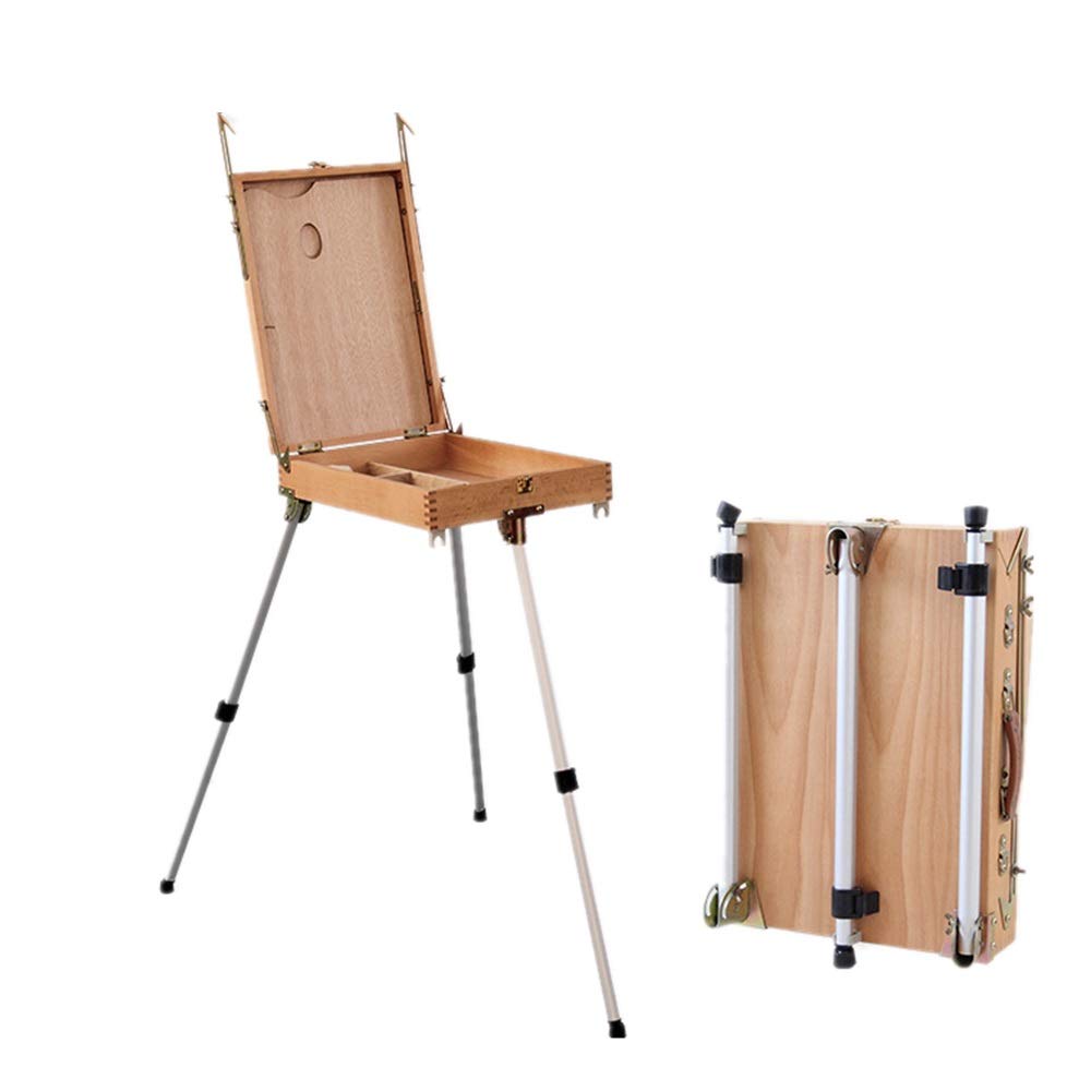 MYUYEE Easel Portable Wooden Easel Stand Tripod Easel Adjustable For Painting Sketching Display For Painting Wedding Storefront