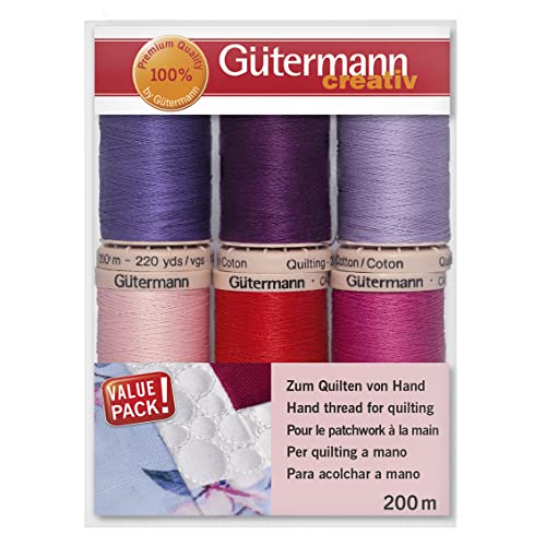 Gütermann Thread Set, Cotton, Multicolor, 200m, Assorted 3 - Image 2