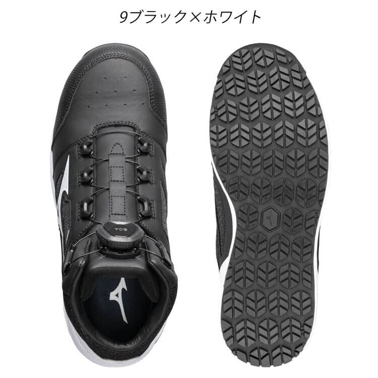 ミズノ MIZUNO 安全靴 安全スニーカー F1GA2203 楽天市場】ミズノ MIZUNO 安全靴 作業靴 ミッドカット オールマイティ
