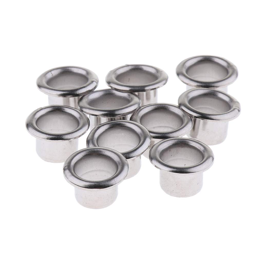 Pack/10pcs Metal Drum Air Vents For Bass Snare Tom Drum Badges Accessory