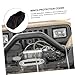Luxshiny Waterproof 600D Oxford Fabric Winch Cover for 8500-17500 lb Electric Winches Heavy Duty Weather Resistant Universal Car Cover Sturdy Design