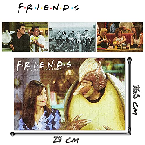Friends Puzzle 1000 Teile, Puzzle Erwachsene und Teenager, Friends Merchandise, Puzzle Box 1000 Teile oder 4 x 250… – Bild 7