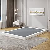 Snaye Low Profile Queen Box Spring 3 Inch, 3000lbs Heavy Duty Box Spring Queen Size Bed Base Metal Mattress Foundation, Easy Assembly, Noise Free