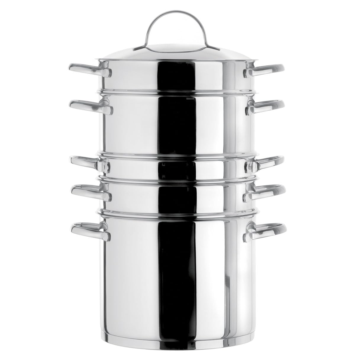 Cuisinox Elysée, set cuisson vapeur complet 6 pièces, 7L, inox 18/10