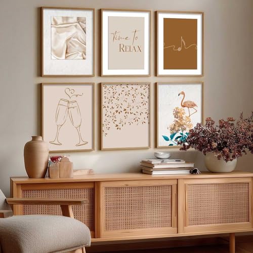 Image of kotart Paintings Modern Art Framed Wall Painting for Living Room Bedroom - Wall Posters /Paintings with Frame - Painting for Living Room Bedroom Office Room Decor - Painting for Wall Decoration (10x13 inch, C)