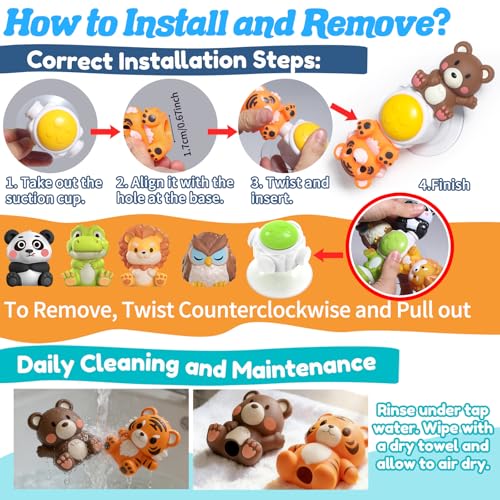 Animals Finger Puppets and Suction Spinner Toys - image 6