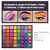 UCANBE-EXOTIC-FLAVORS-Neon-Eyeshadow-Makeup-Palette-48-Colorful-High-Pigmented-Rainbow-Matte-Shimmer-Glitter-Eye-Shadow-Make-Up-Pallet-Gift-Set UCANBE EXOTIC FLAVORS Neon Eyeshadow Makeup Palette - 48 Colorful High Pigmented - Rainbow Matte Shimmer Glitter Eye Shadow Make Up Pallet Gift Set