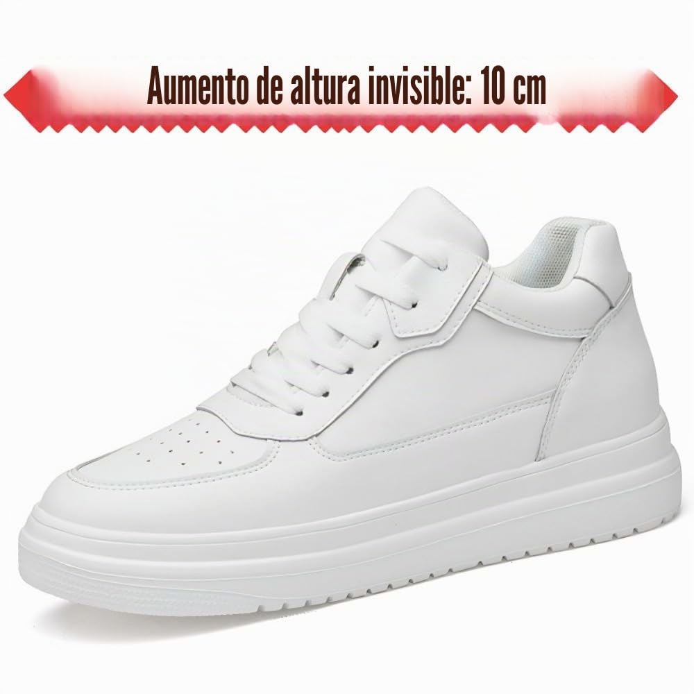 Zapatos De Elevación De Altura Invisible De Los Hombres 4/6/8/10cm Zapatillas Deportivas Ligeras Transpirables Zapatillas Casual y Cómodas Sneakers
