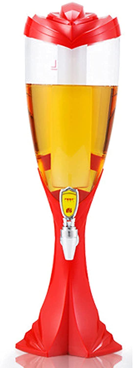 Tour de bière 2,5L pour soirées à la maison et tables de pub