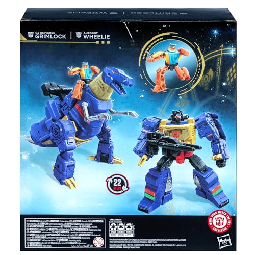 Transformers Age of the Primes Leader Class G2 Universe Grimlock, 7.5-inch Converting Action Figure, for Boys and Girls Ages 8+ - image 5