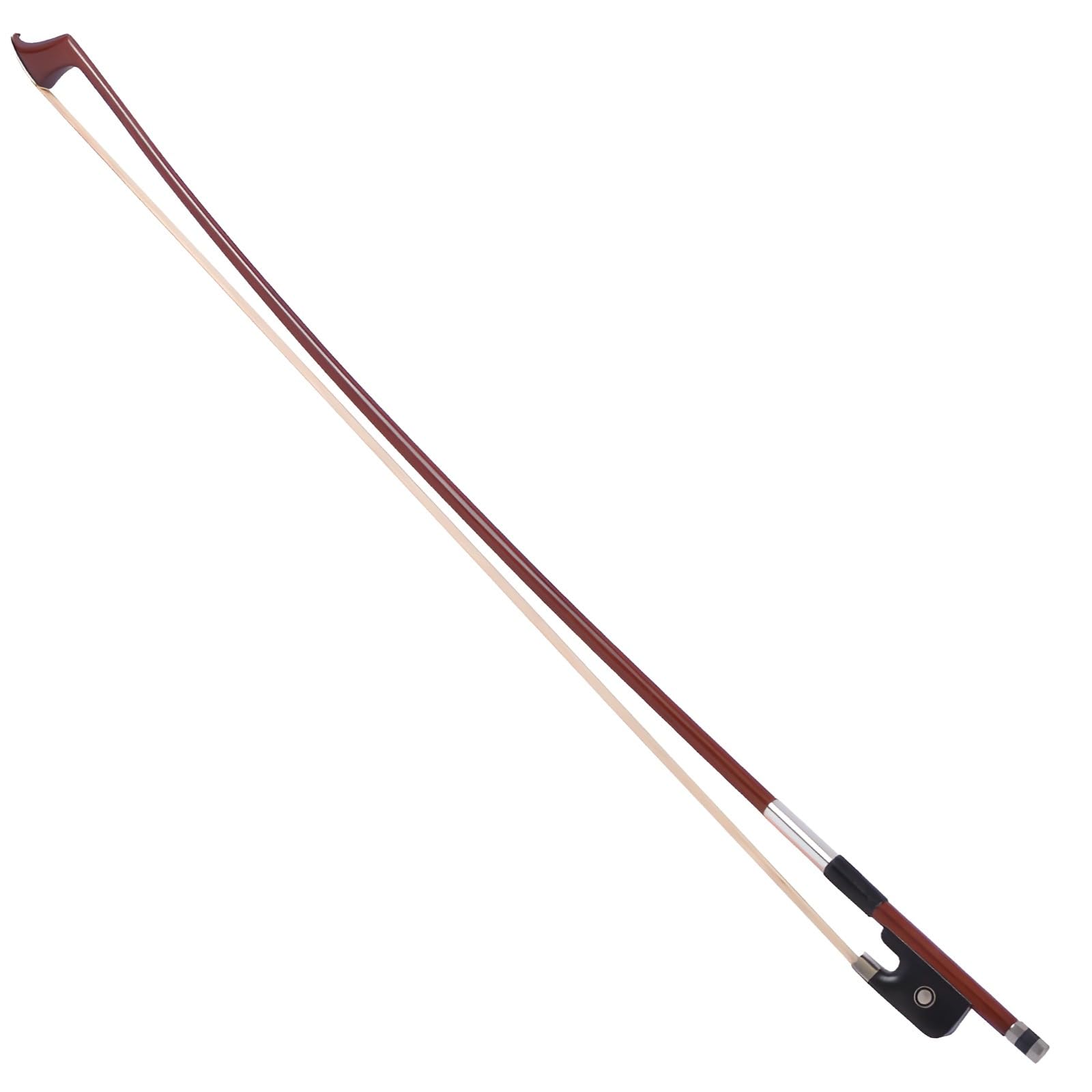 Archet de violoncelle 4/4 de qualité supérieure, fabriqué à la main, octogonal en bois avec crin de cheval, pièces métalliques, accessoire de violon de niveau concert
