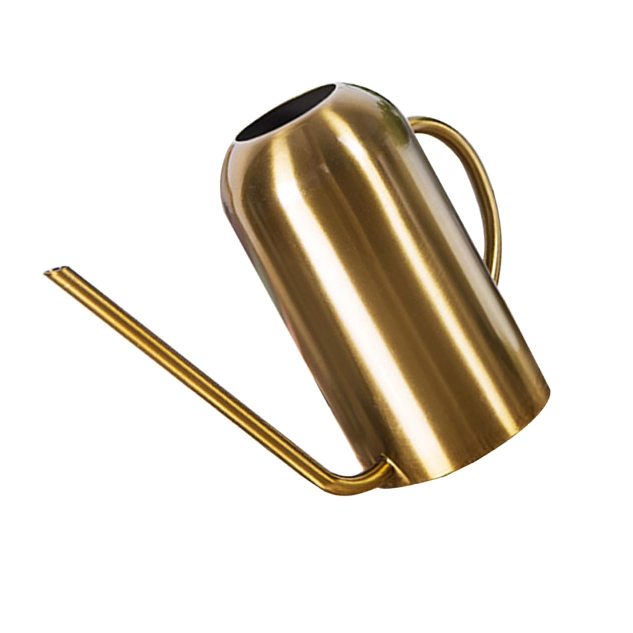 ARTIBETTER Regadera de Acero Inoxidable con Dorado Capacidad para Riego de Suculentas y Plantas de Interior y Exterior Diseño Resistente y Práctico