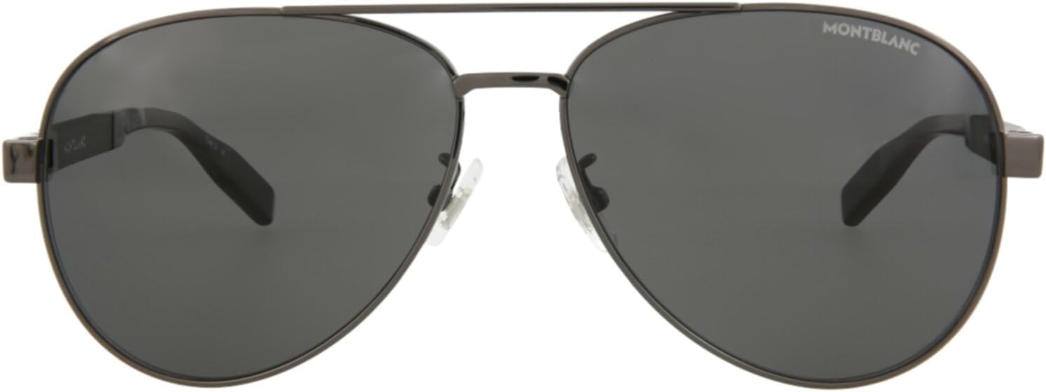 Montblanc MB0032S Ruthenium/Grey 61/14/145 men Sunglasses