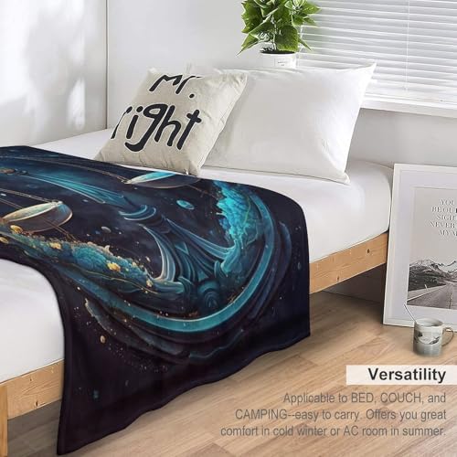 Jeté de lit 180x200cm flannel couverture de salon idéale contre le froid