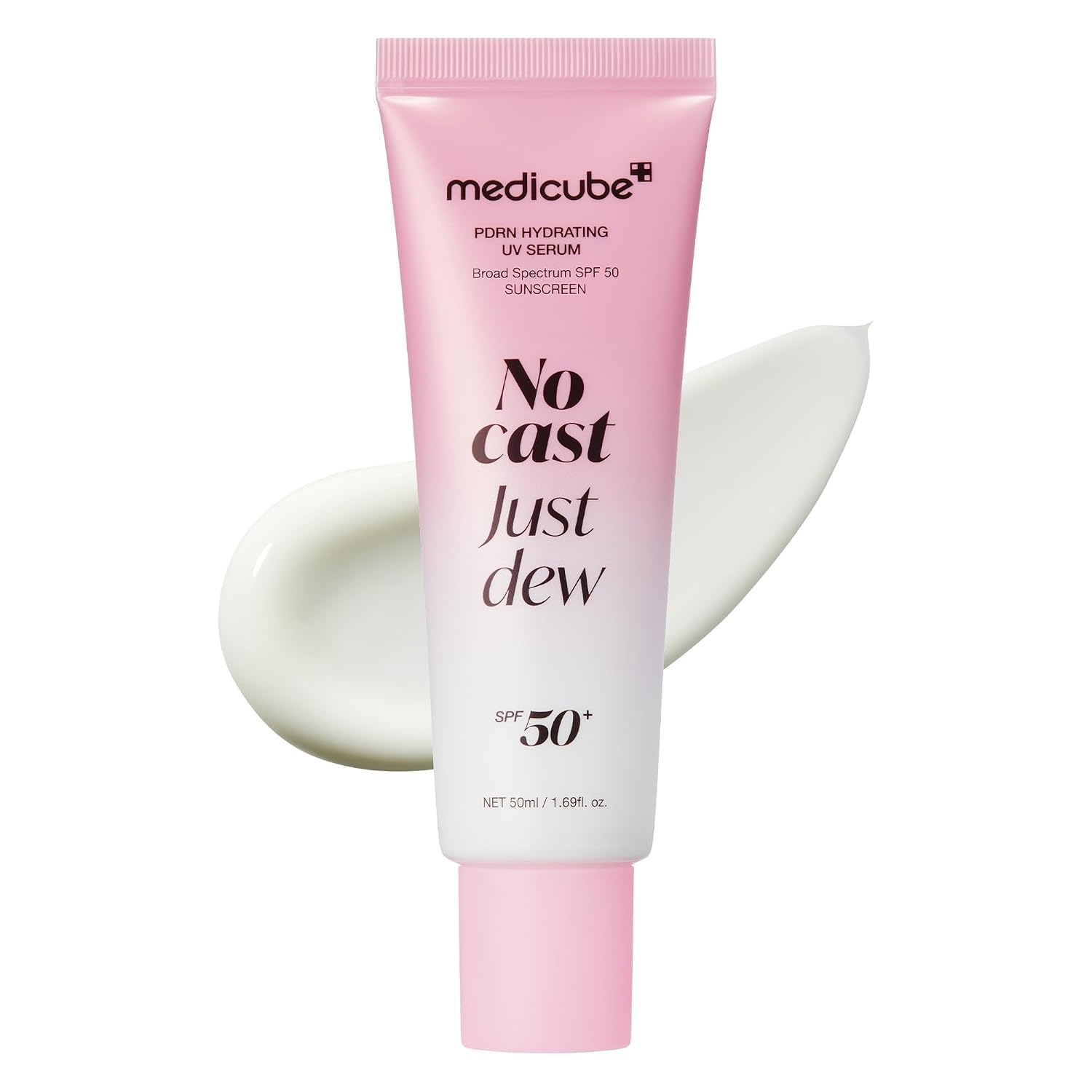 medicube No Cast Just Dew PDRN Hydrating UV Sonnenserum SPF 50