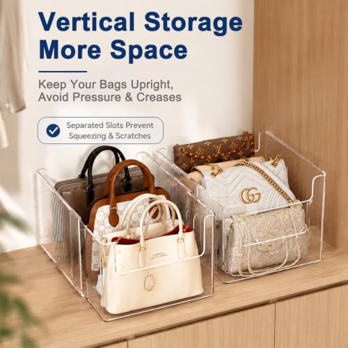 Image of HASTHIP Expandable Storage Box Clear Plastic Organizer with Compartments