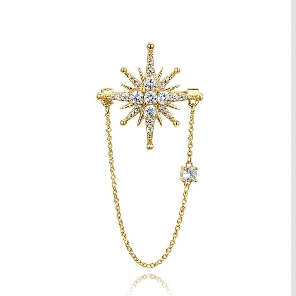 Brosche Quaste Kette Kragen Weibliche Pullover Anzug Abzeichen Corsage Broschen Frauen Zubehör