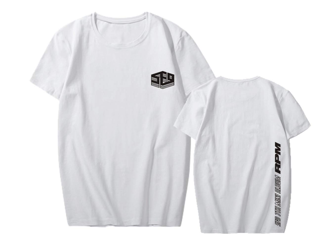 NCTCITY T-Shirts Short Sleeved Tops Round Neck Tee Shirt 7TH Mini Album Printed Cotton Casual Loose Blouse CHA NI DA Won HWI Young in Seong JAE YOON RO Woon TAE Tang Young BIN ZU HO