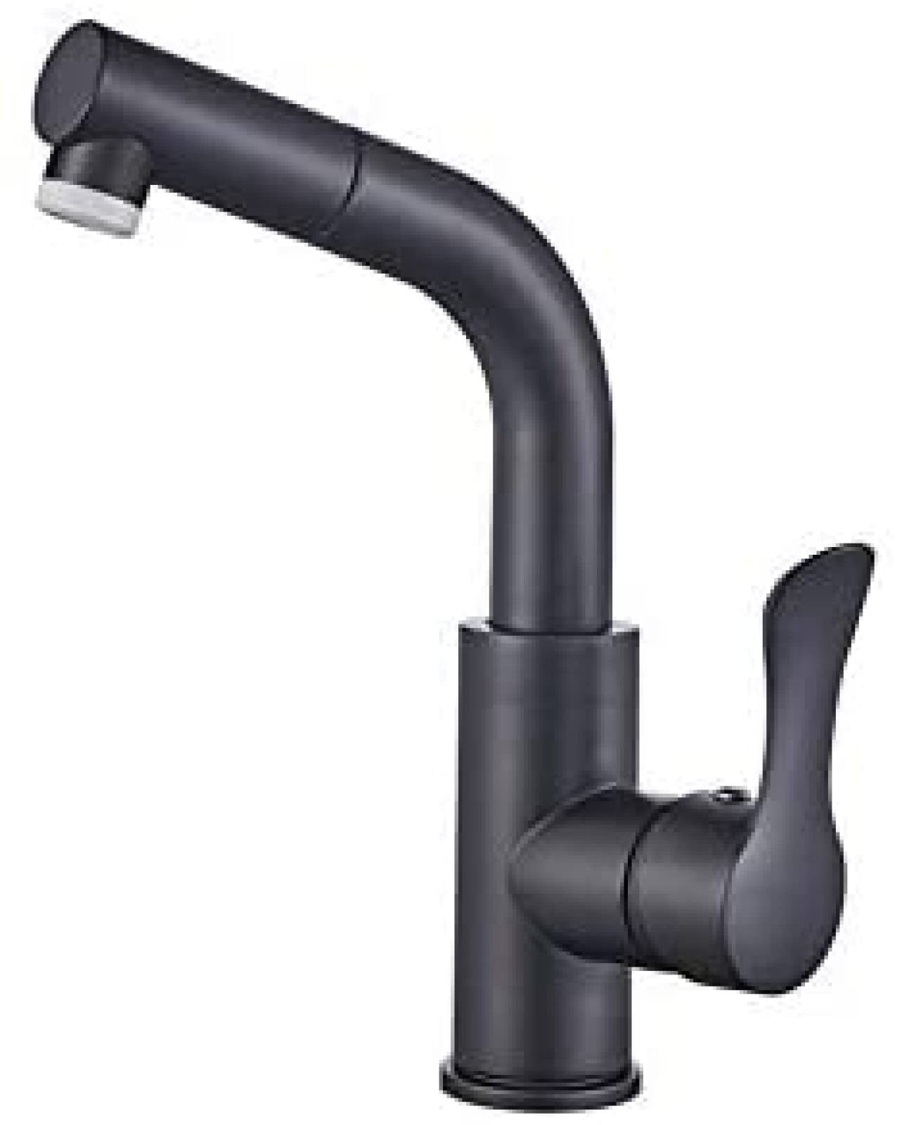 Robinet de cuisine en laiton mitigeur monotrou eau chaude froide évier