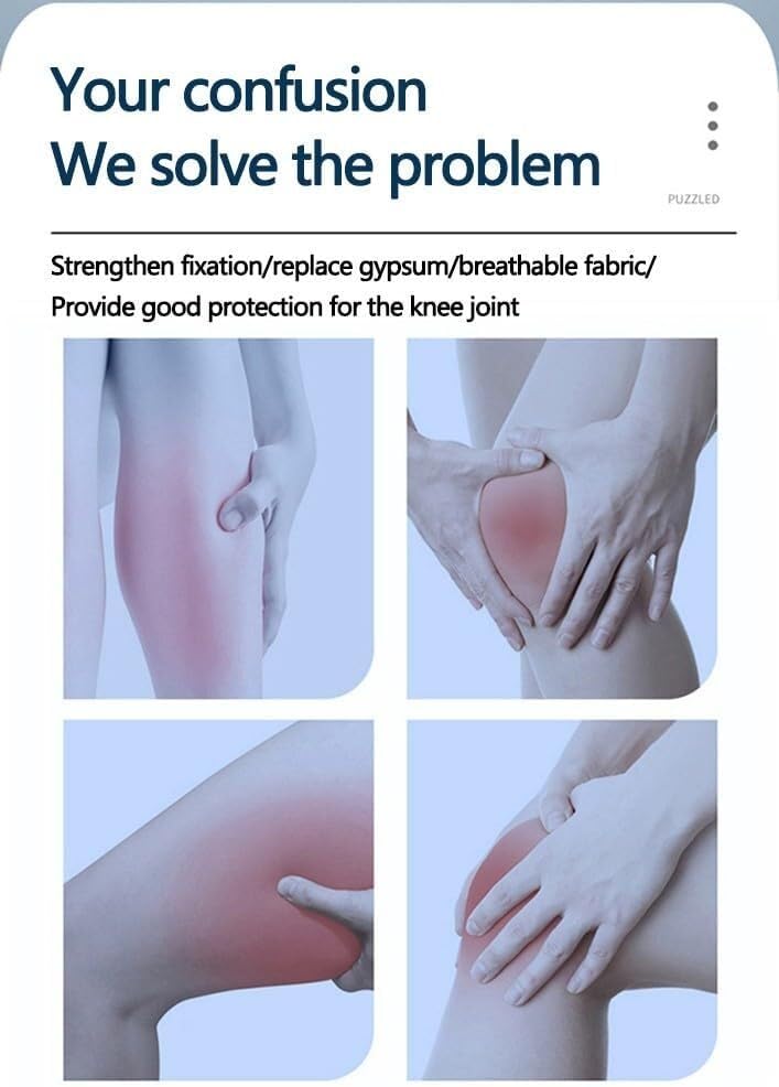 Stabiliser Walking Fixed Brace Hip Knee Ankle Foot Orthosis Brace Leg Braces Fracture and Lower Limb Paralysis Adjustable Height Width Knee Joint Ankle Foot Support(Left)