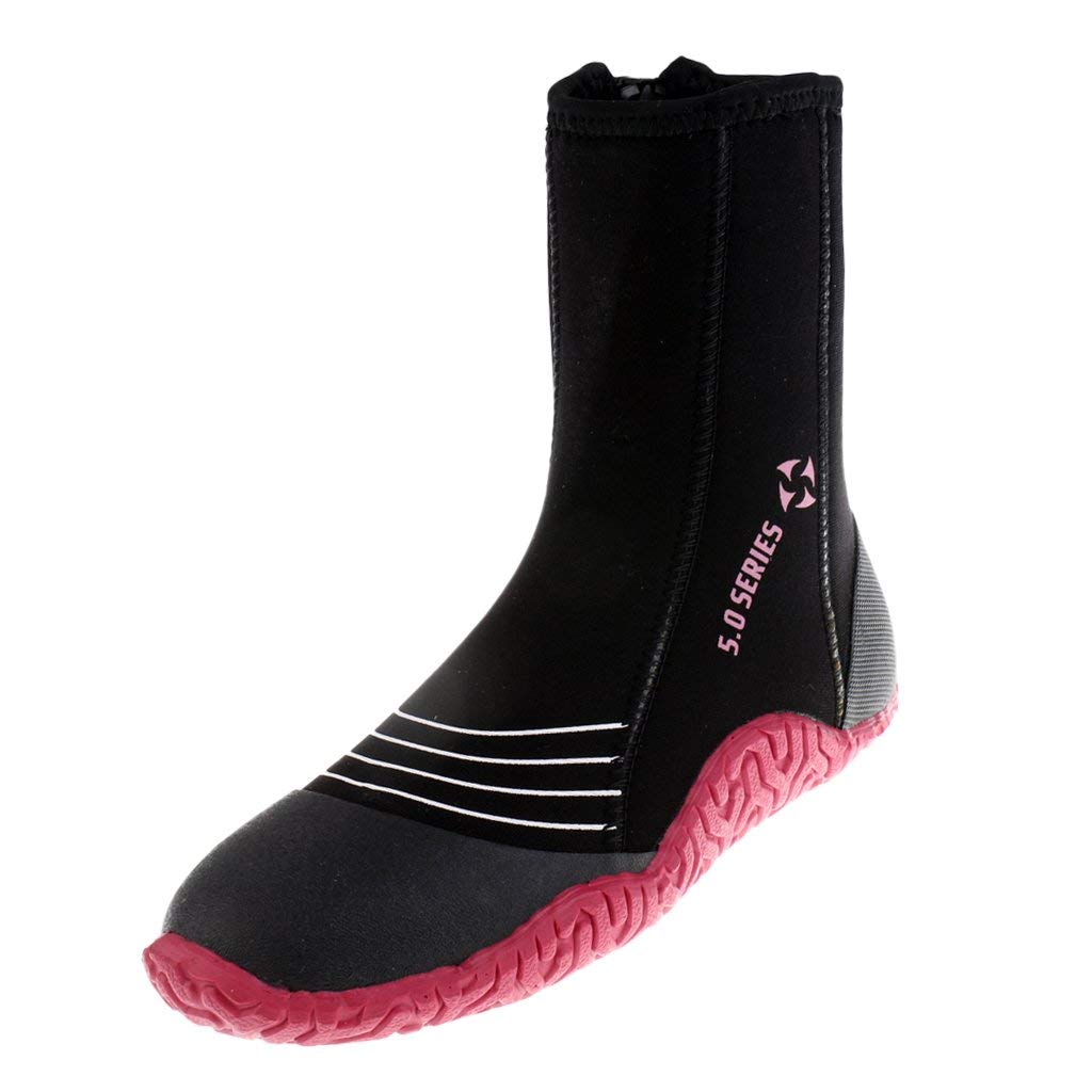 1 Paar Super Stretch 5mm Neopren Socken Tauchsocken Neoprensocken für Erwachsene Frauen